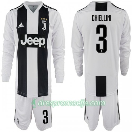 Juventus Dres Giorgio Chiellini 3 Dječji Domaći 2018/19 Dugim Rukavima Juventus Dres Giorgio Chiellini 3 Dječji Domaći 2018/19 Dugim Rukavima